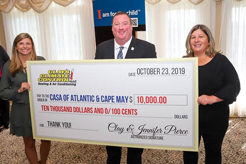 CASA of Atlantic City donation