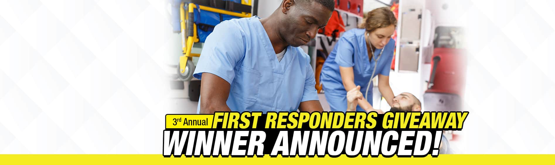 First Responders Giveaway Winner Announced